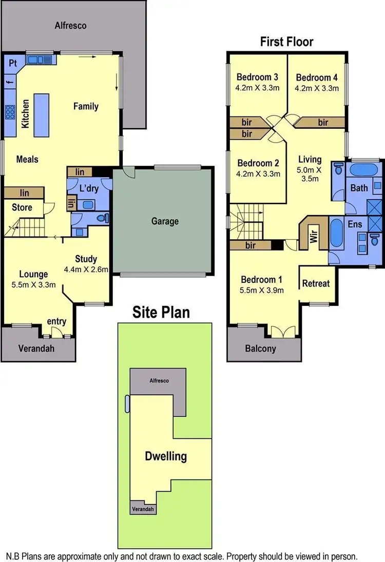 Floorplan of Homely house listing, 8 Kosciuszko Place, Caroline Springs VIC 3023