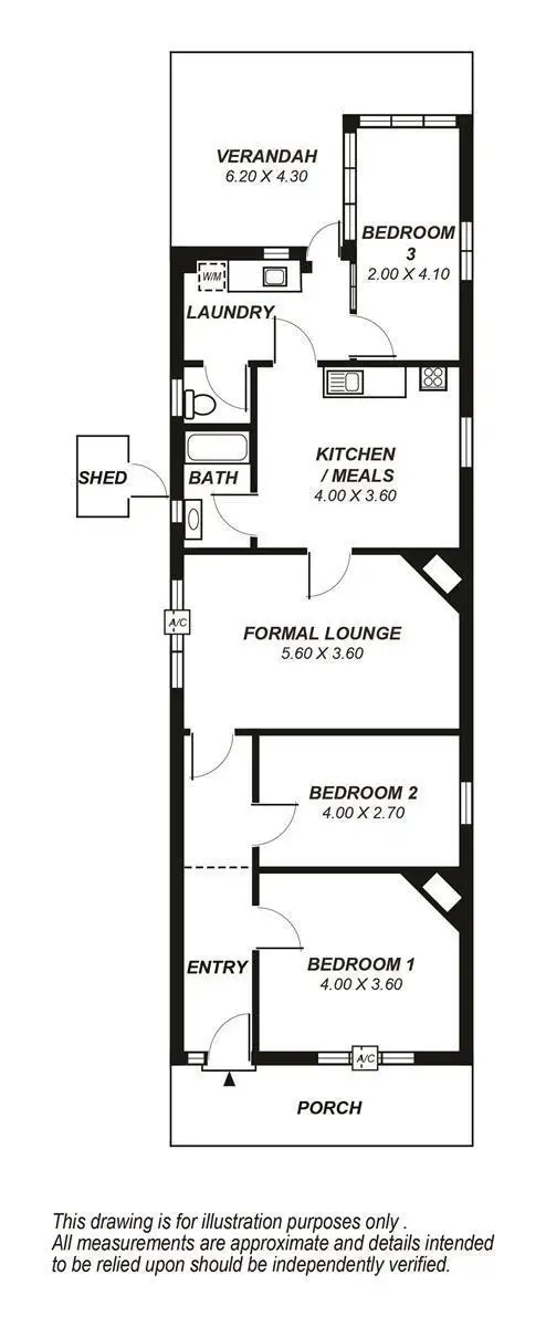 Floorplan of Homely house listing, 16 East Parade, Kingswood SA 5062