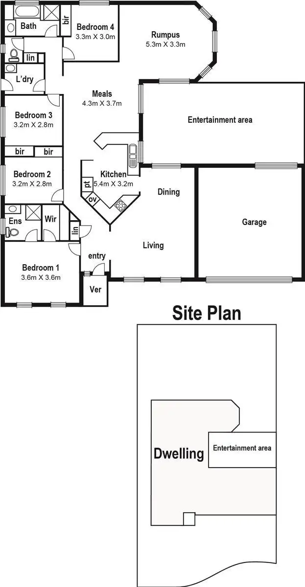 Floorplan of Homely house listing, 10 Hardware Lane, Taylors Hill VIC 3037