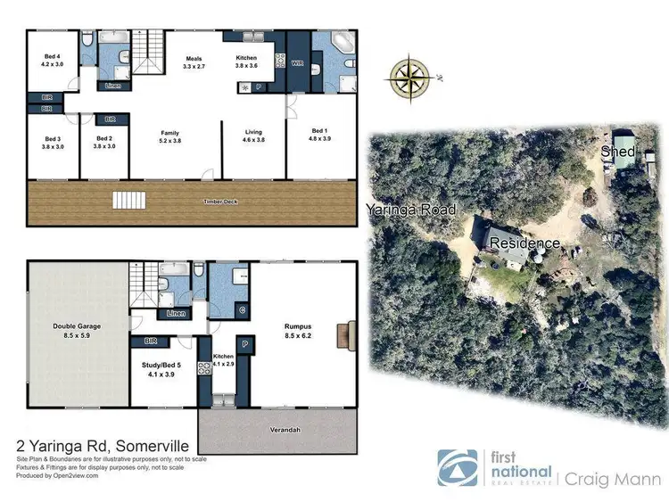 Floorplan of Homely rural property listing, 2 Yaringa Road, Somerville VIC 3912