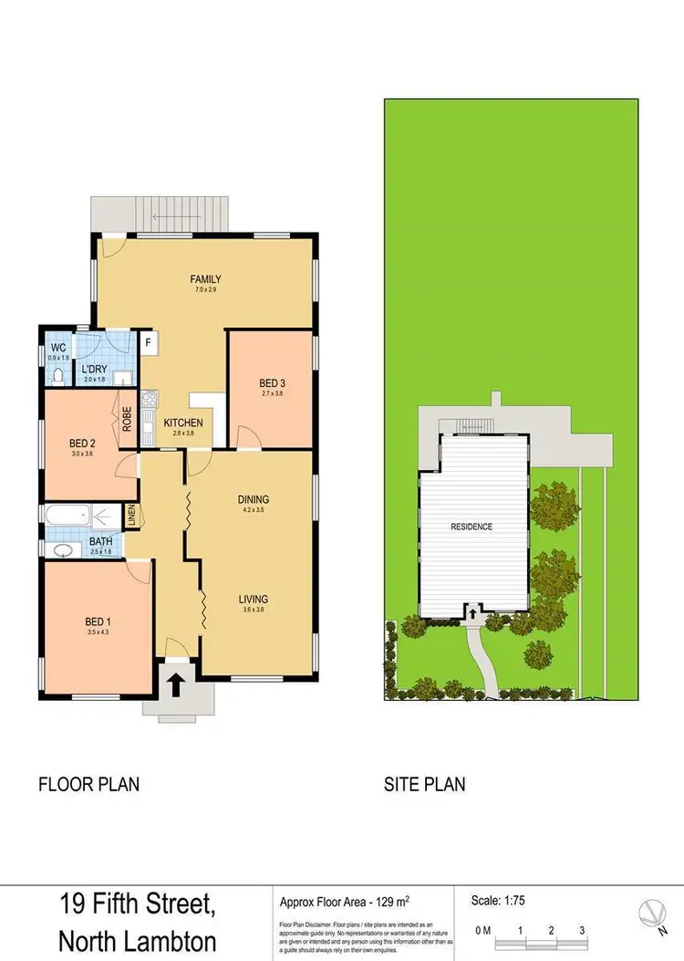 Floorplan of Homely house listing, 19 Fifth Street, North Lambton NSW 2299