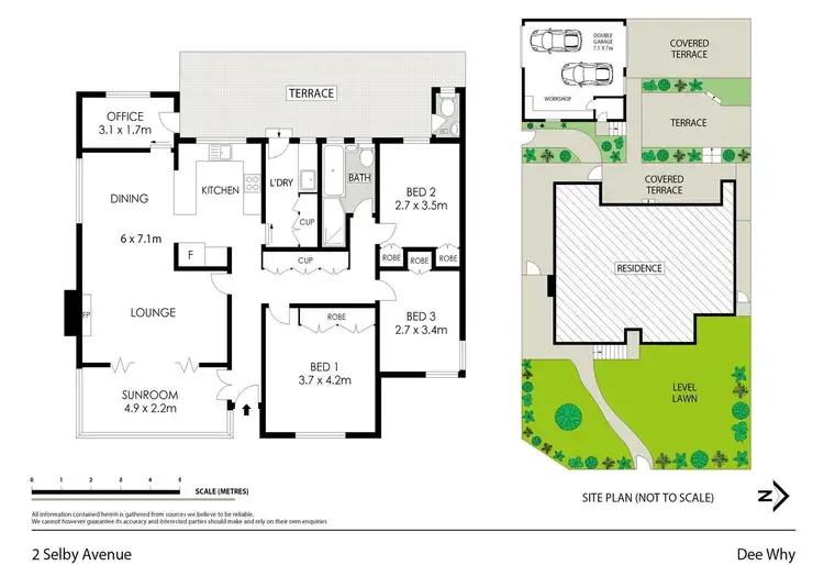 Floorplan of Homely house listing, 2 Selby Avenue, Dee Why NSW 2099