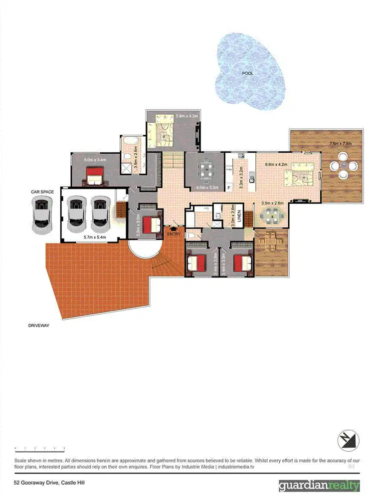 Floorplan of Homely house listing, Address available on request