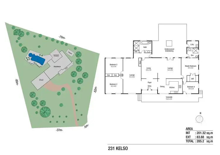 Floorplan of Homely house listing, 231 Kelso Drive,, Kelso QLD 4815
