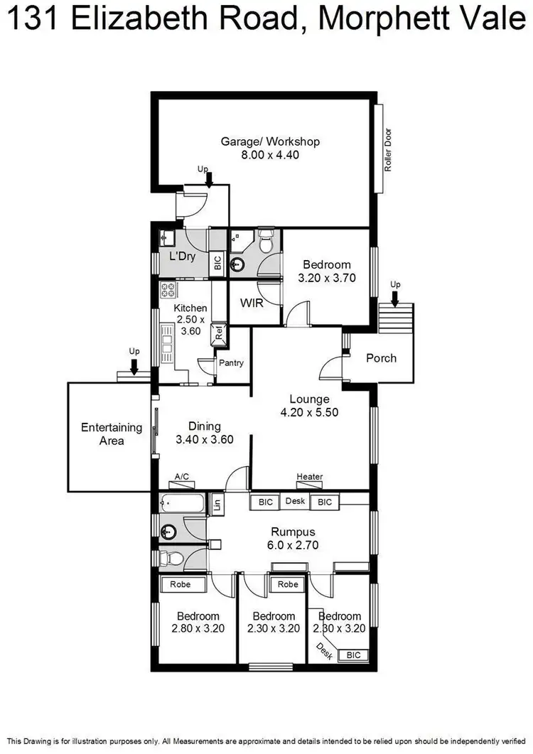 Floorplan of Homely house listing, 131 Elizabeth Road, Morphett Vale SA 5162