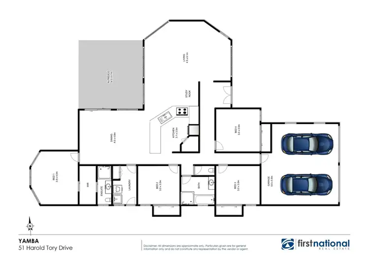 Floorplan of Homely house listing, 51 Harold Tory Drive, Yamba NSW 2464