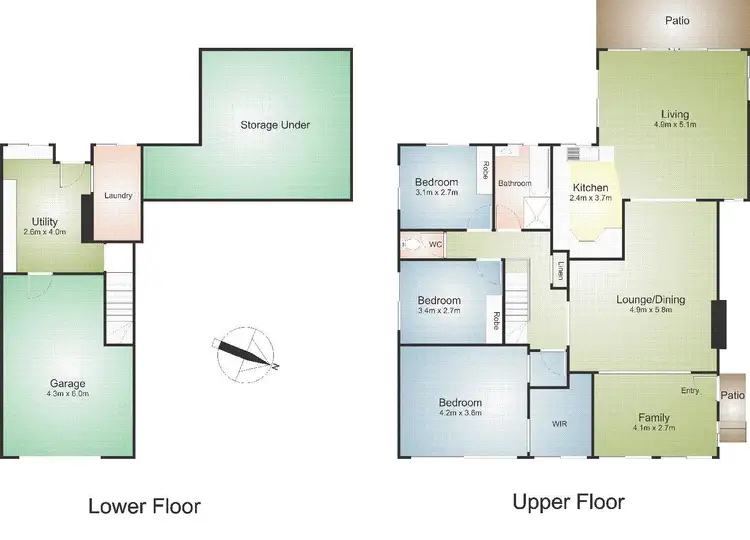 Floorplan of Homely house listing, Address available on request