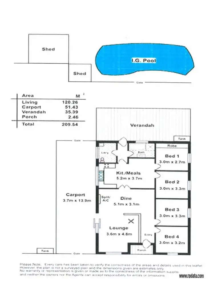 Floorplan of Homely house listing, 43 Zephyr Terrace, Port Willunga SA 5173