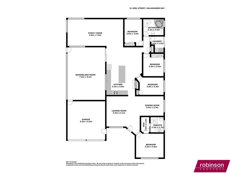 Floorplan of Homely house listing, 31 Keel Street, Salamander Bay NSW 2317