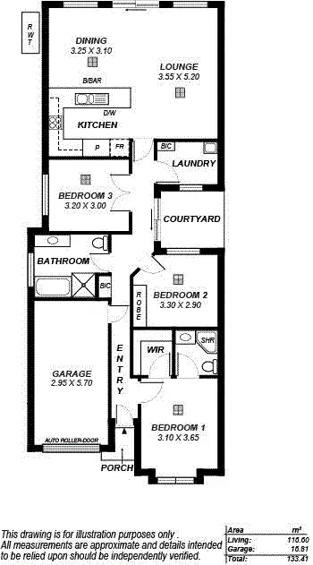 Floorplan of Homely house listing, 37A McKinlay Avenue, Gilles Plains SA 5086