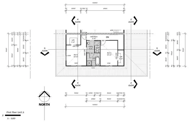Floorplan of Homely townhouse listing, 2/33 Watkins  Road, Elermore Vale NSW 2287