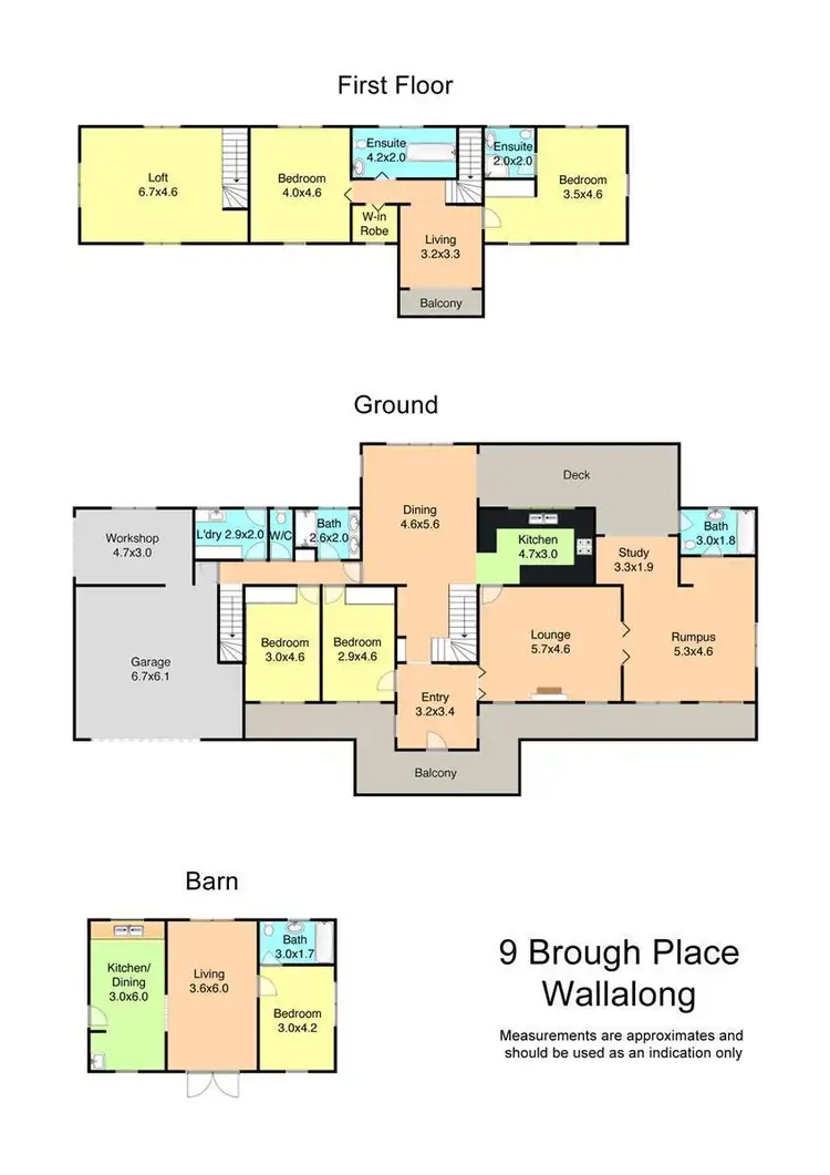 Floorplan of Homely house listing, 9 Brough Place, Wallalong NSW 2320