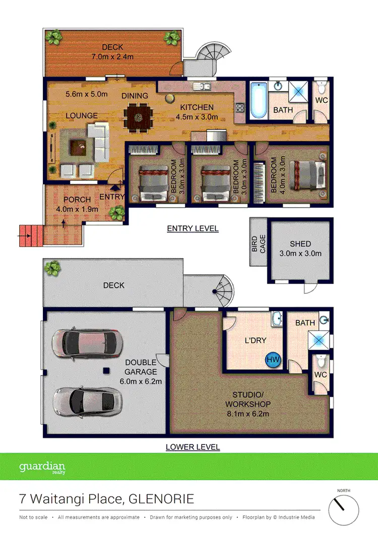 Floorplan of Homely house listing, 7 Waitangi Place, Glenorie NSW 2157