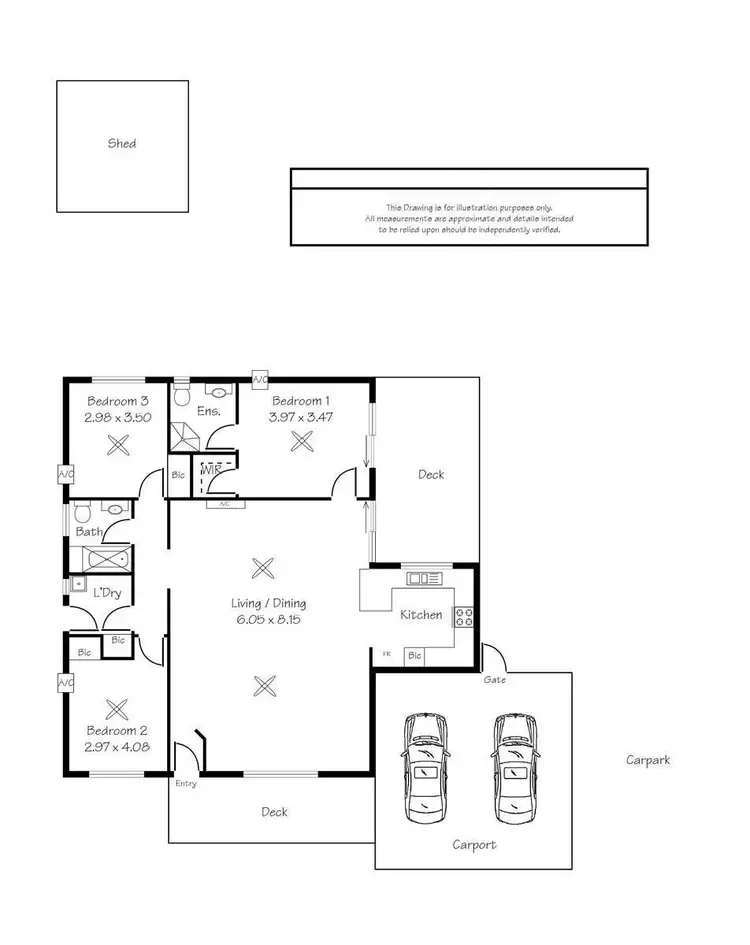 Floorplan of Homely house listing, 4 Swift Way, Djugun WA 6725