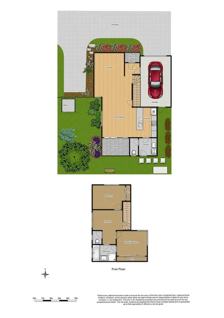 Floorplan of Homely townhouse listing, 5/146 Wantirna Road, Ringwood VIC 3134
