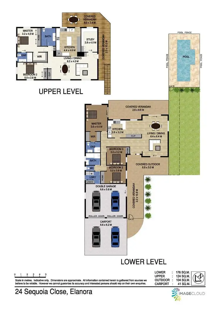 Floorplan of Homely house listing, 24 Sequoia Close, Elanora QLD 4221