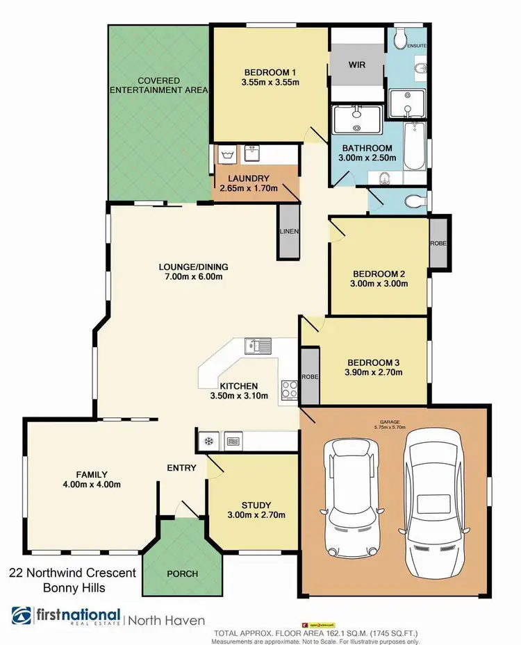 Floorplan of Homely house listing, 22 Northwind Crescent, Bonny Hills NSW 2445