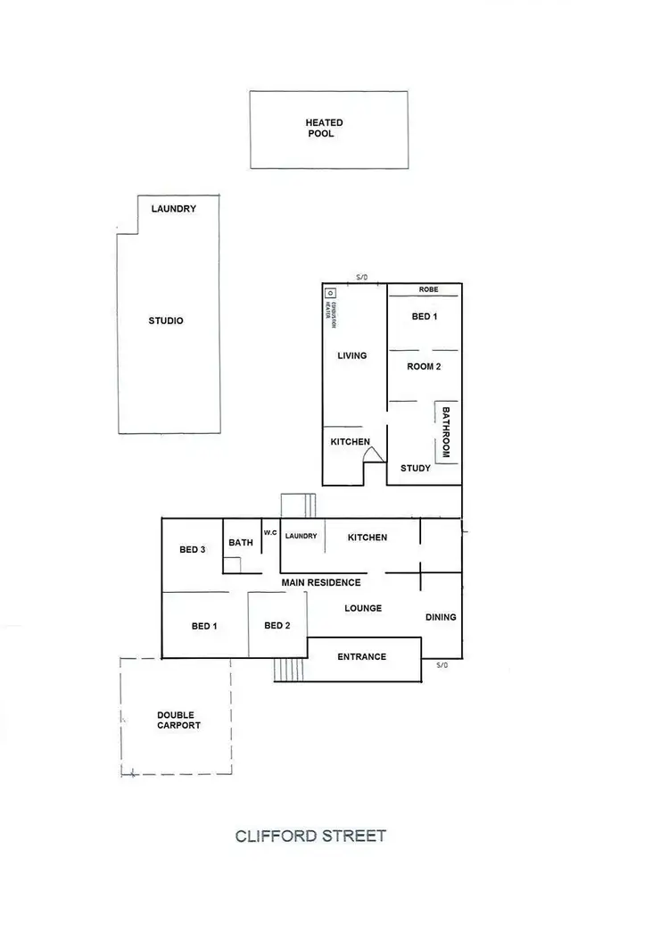 Floorplan of Homely house listing, 11 Clifford Street, Goonellabah NSW 2480