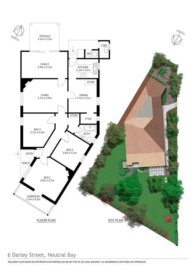 Floorplan of Homely house listing, 6 Darley Street, Neutral Bay NSW 2089