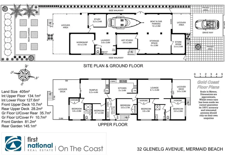 Floorplan of Homely house listing, 32 Glenelg Avenue, Mermaid Beach QLD 4218
