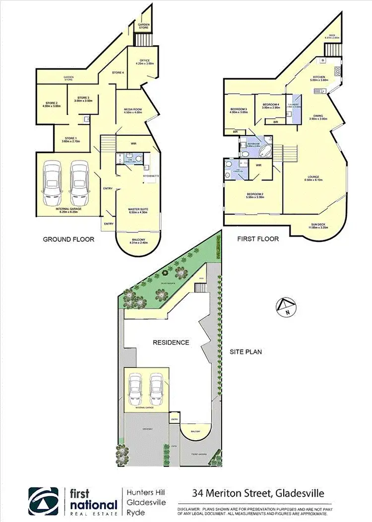Floorplan of Homely house listing, 34 Meriton Street, Gladesville NSW 2111