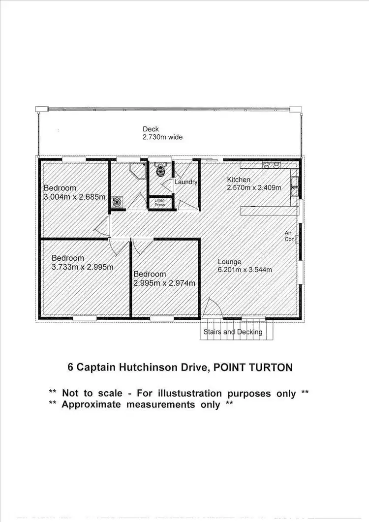 Floorplan of Homely house listing, 6 Captain Hutchinson Drive, Point Turton SA 5575
