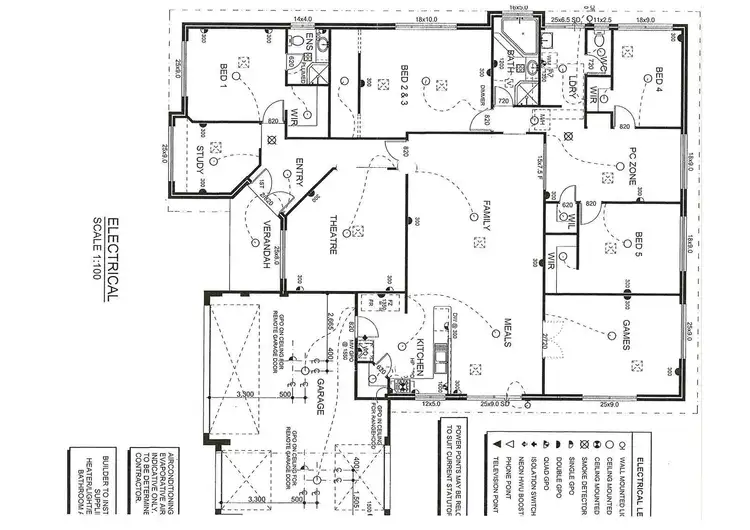 Floorplan of Homely house listing, 1 Toledo Circuit, Port Kennedy WA 6172