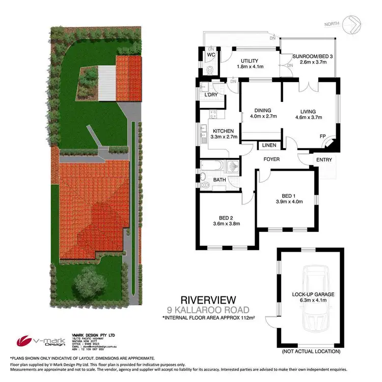 Floorplan of Homely house listing, 9 Kallaroo Road, Riverview NSW 2066
