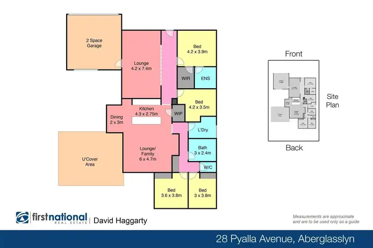 Floorplan of Homely house listing, 28 Pyalla Avenue, Aberglasslyn NSW 2320