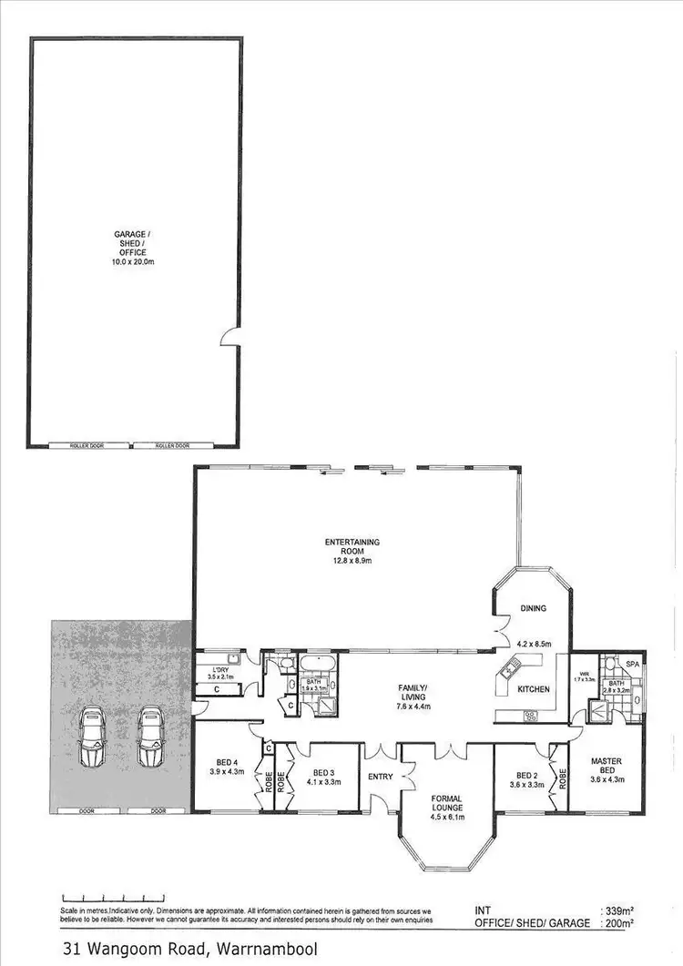Floorplan of Homely house listing, 31 Wangoom Road, Warrnambool VIC 3280
