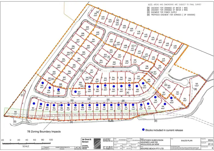 Floorplan of Homely land listing, Woopi Beach Estate/L Hearnes Lake Road, Woolgoolga NSW 2456