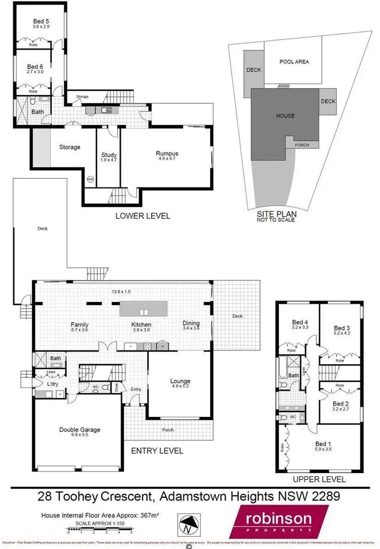 Floorplan of Homely house listing, 28 Toohey Crescent, Adamstown Heights NSW 2289