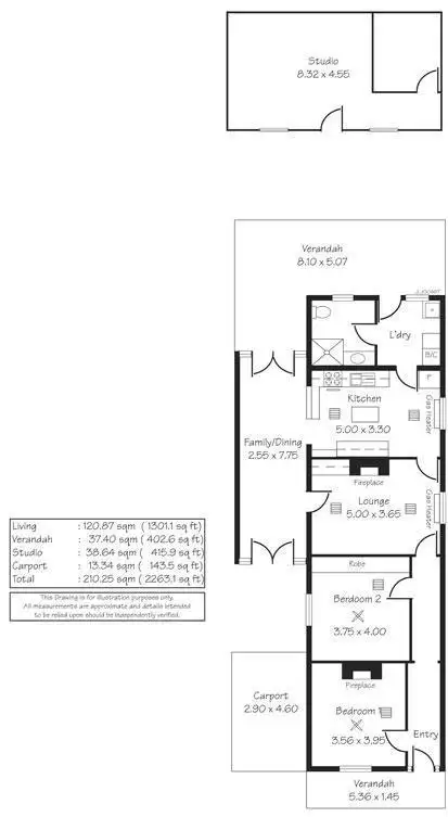 Floorplan of Homely house listing, 17 Albert Street, Dulwich SA 5065