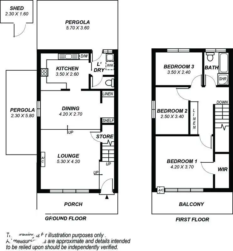 Floorplan of Homely townhouse listing, 30/9 O G Road, Klemzig SA 5087