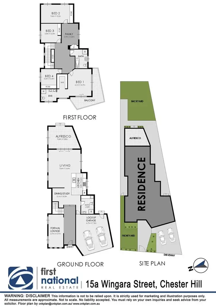 Floorplan of Homely house listing, 15A Wingara Street, Chester Hill NSW 2162