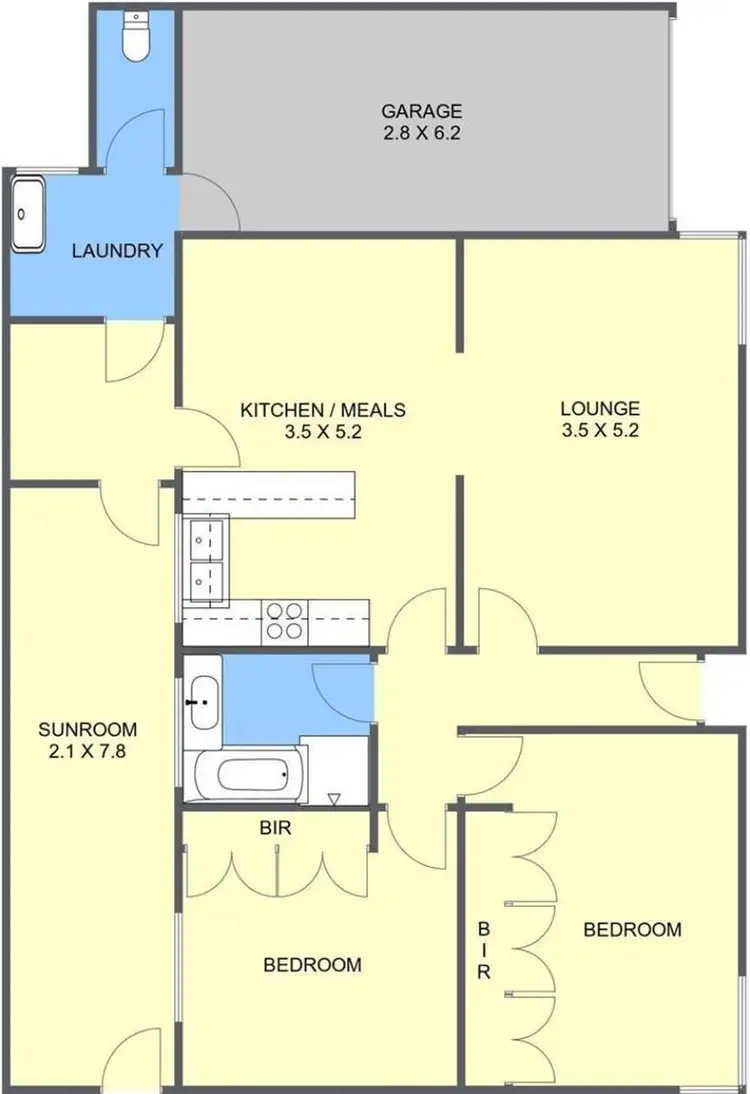 Floorplan of Homely house listing, 50 Indwe Street, West Footscray VIC 3012