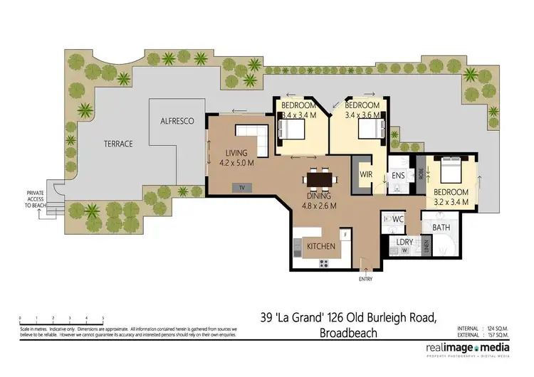Floorplan of Homely apartment listing, 39/122 Old Burleigh Road, Broadbeach QLD 4218