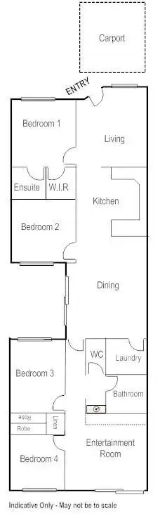 Floorplan of Homely unit listing, 2/1A Giles Street, East Side NT 870