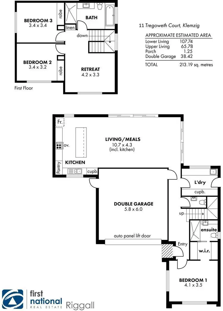 Floorplan of Homely house listing, 11 Tregoweth Court, Klemzig SA 5087