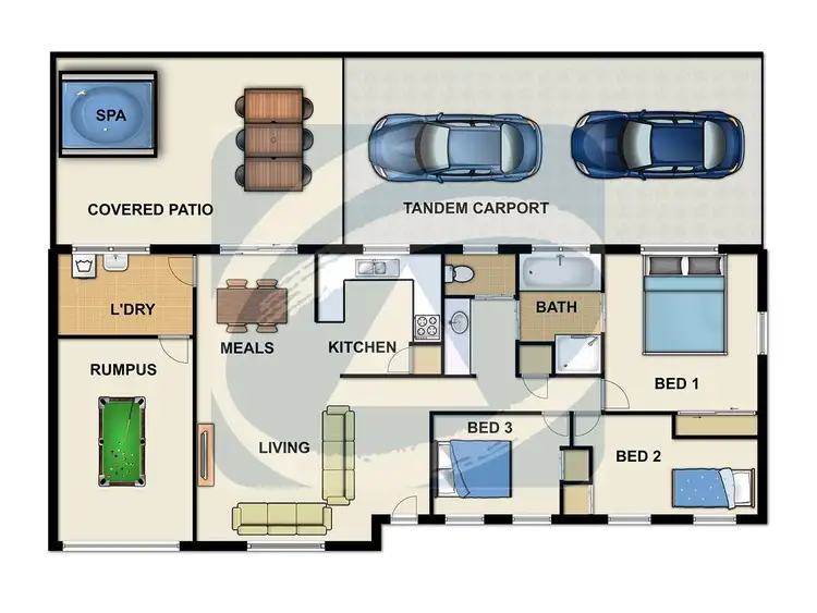 Floorplan of Homely house listing, 99 Lyndale Street, Daisy Hill QLD 4127