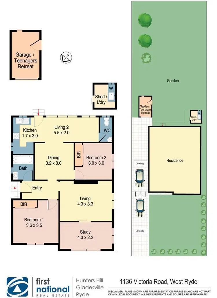 Floorplan of Homely house listing, 1136 Victoria Road, West Ryde NSW 2114
