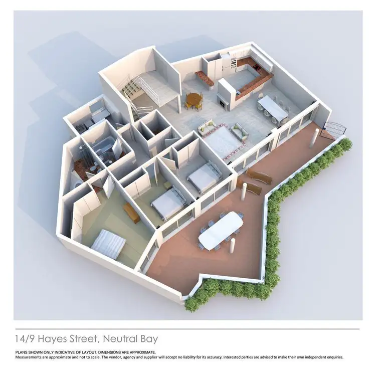 Floorplan of Homely apartment listing, 14/9 Hayes Street, Neutral Bay NSW 2089