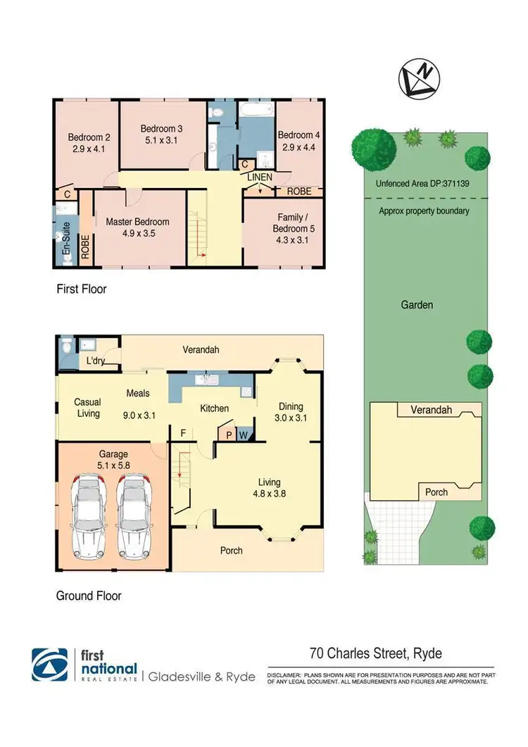 Floorplan of Homely house listing, 70 Charles Street, Ryde NSW 2112