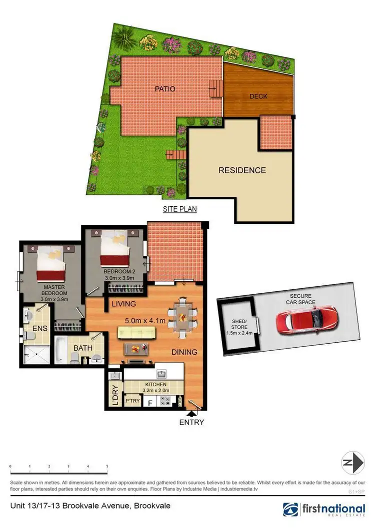 Floorplan of Homely apartment listing, 13/7-13 Brookvale Avenue, Brookvale NSW 2100