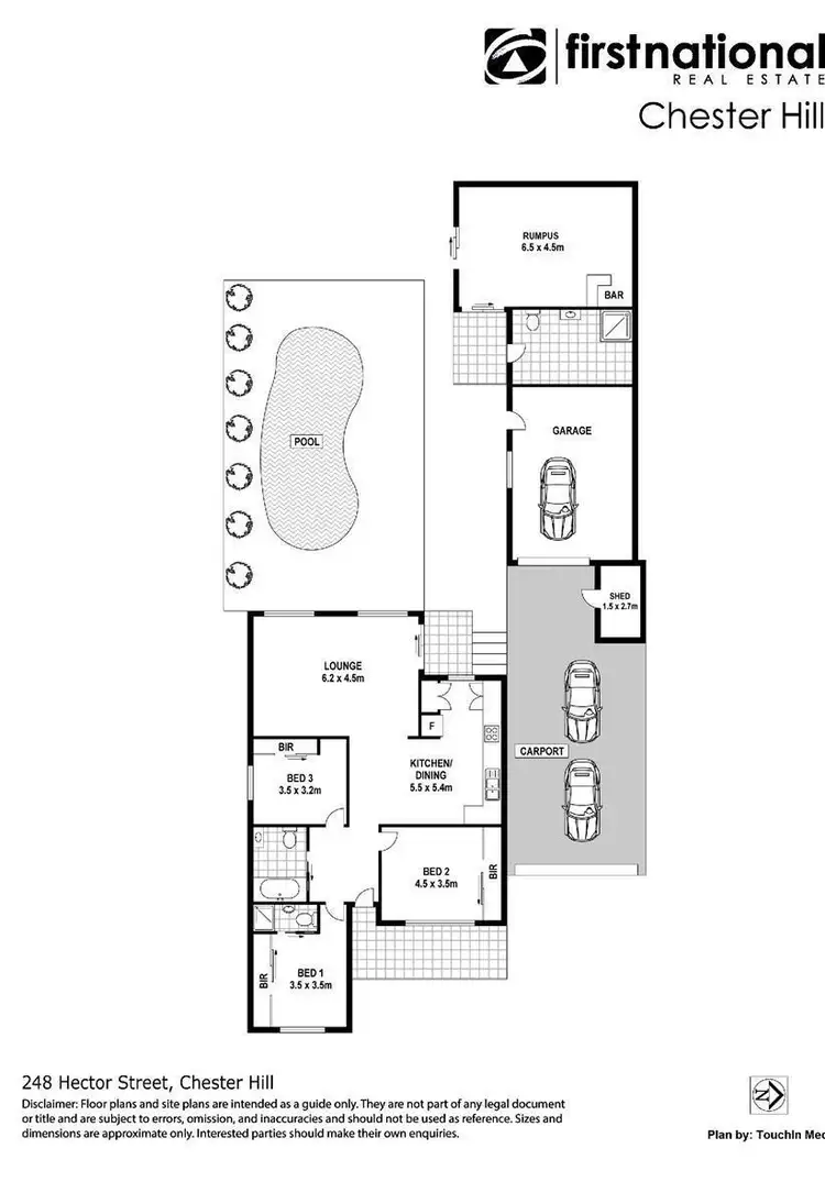 Floorplan of Homely house listing, 248 Hector Street, Chester Hill NSW 2162