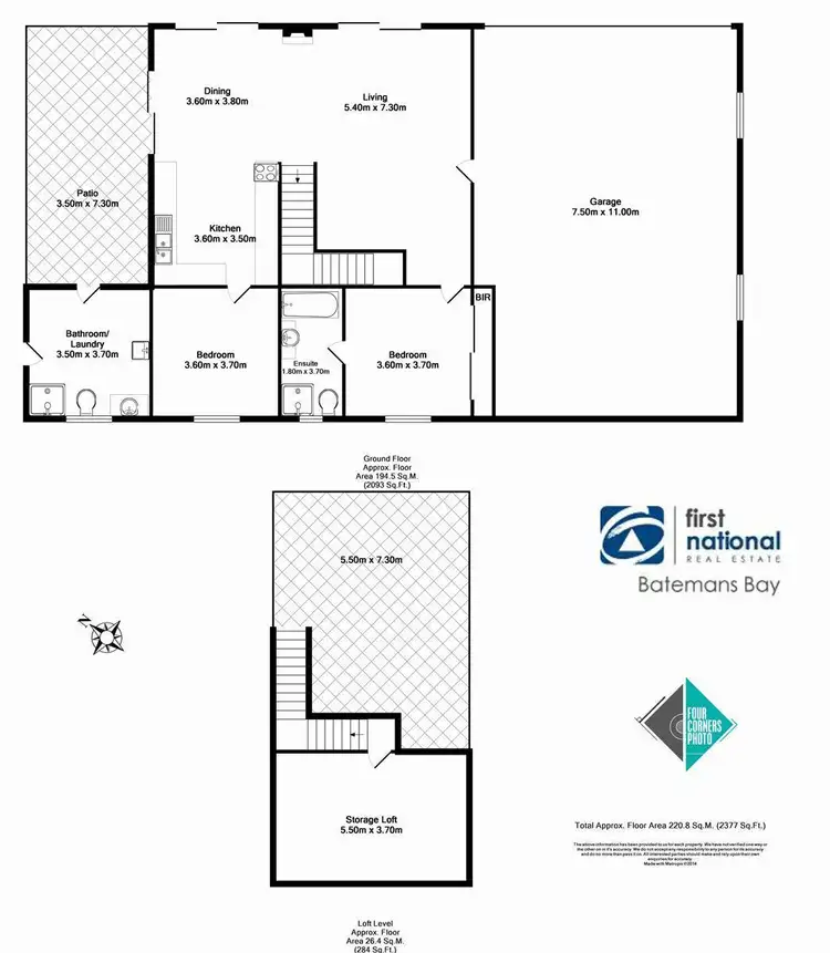 Floorplan of Homely house listing, 3 Benandra Forest Place, Long Beach NSW 2536