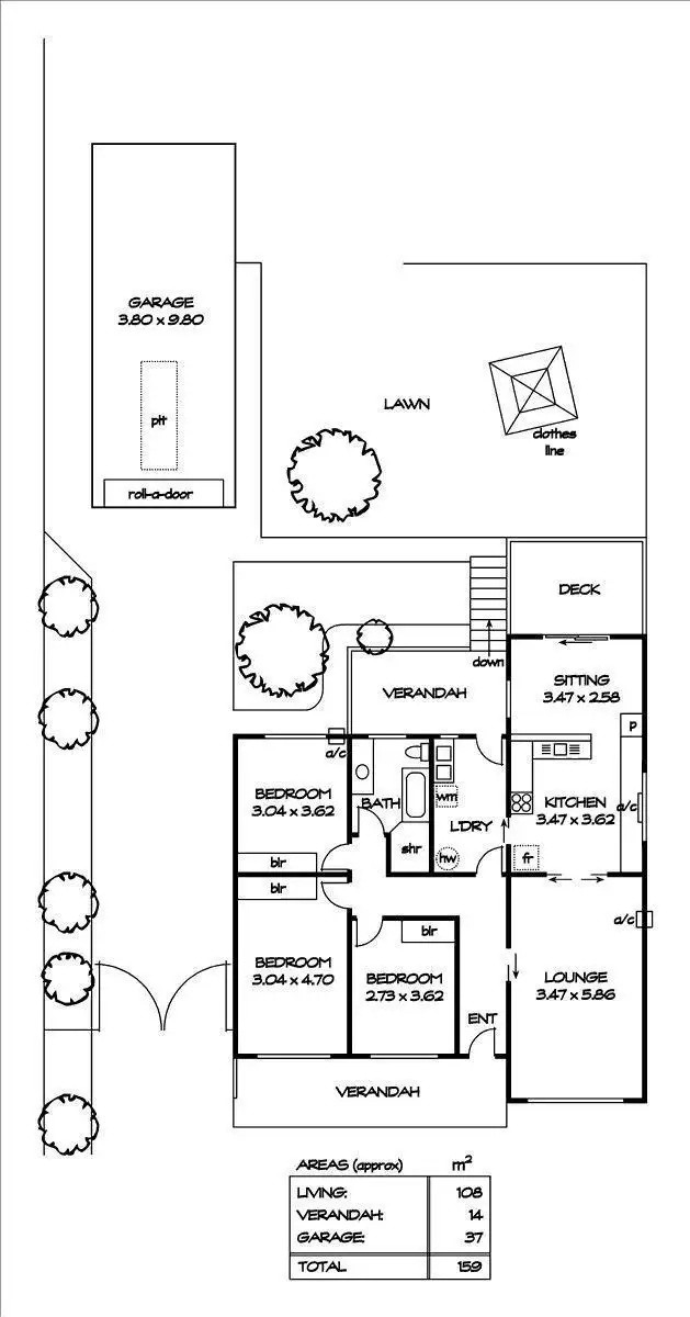 Floorplan of Homely house listing, 23 Malcolm Avenue, Holden Hill SA 5088