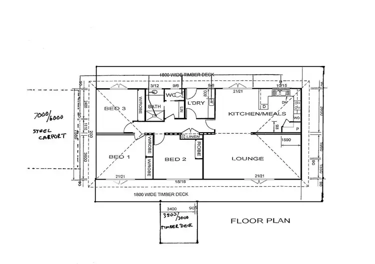 Floorplan of Homely rural property listing, 75 Old School Road, Jindabyne NSW 2627