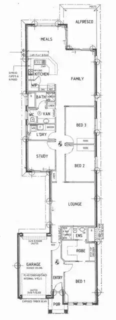 Floorplan of Homely house listing, 50B Reid Avenue, Tranmere SA 5073