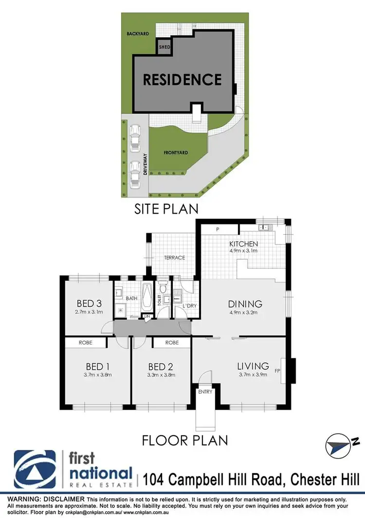 Floorplan of Homely house listing, 104 Campbell Hill Road, Chester Hill NSW 2162